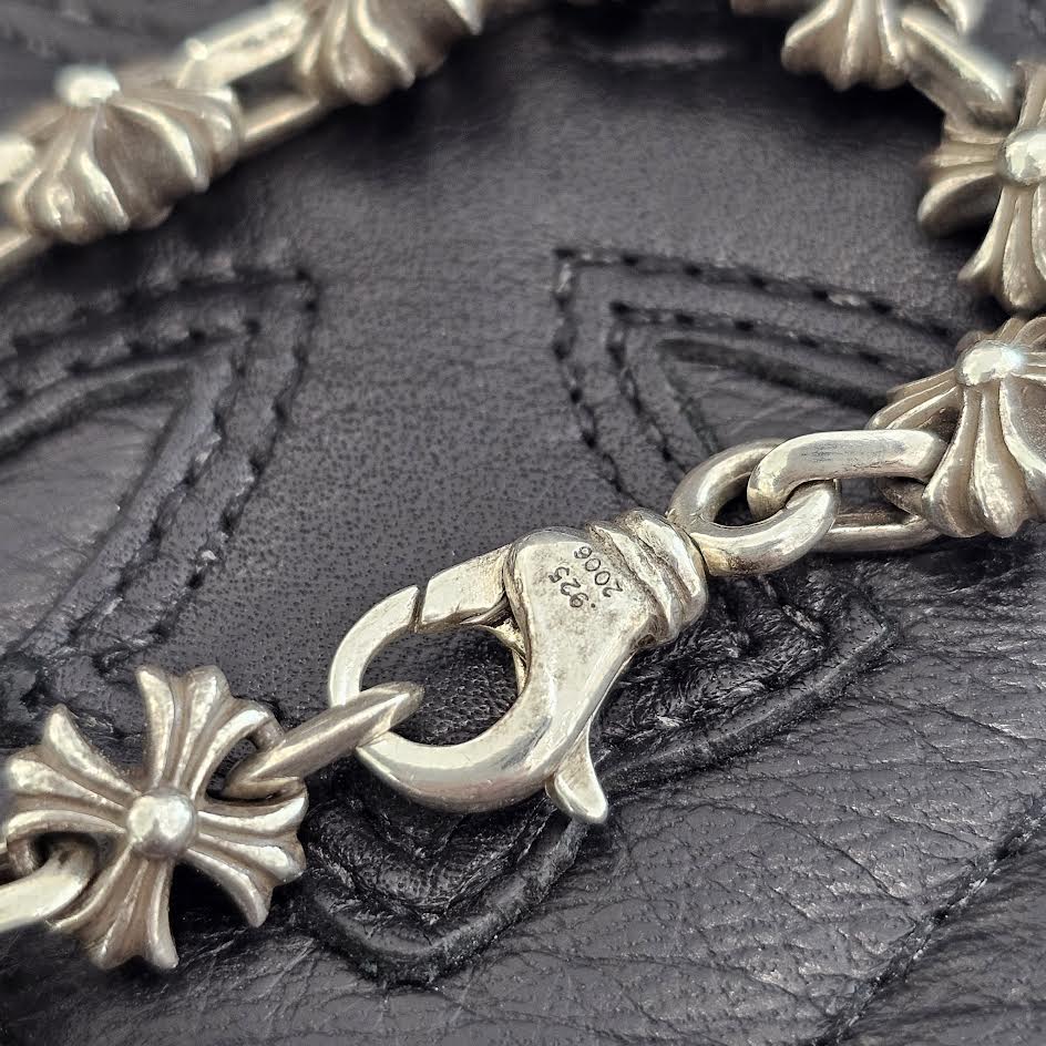 CHROME HEARTS X LINK CH Plus Silver Necklace クロムハーツ Xリンク CHプラス シルバー ネックレス