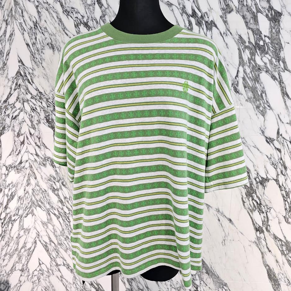 CHROME HEARTS Y NOT Vine Dagger Embroidery Polo Tee Size M クロムハーツ ワイノット ヴァインダガー 刺繍 ポロ Tシャツ サイズM