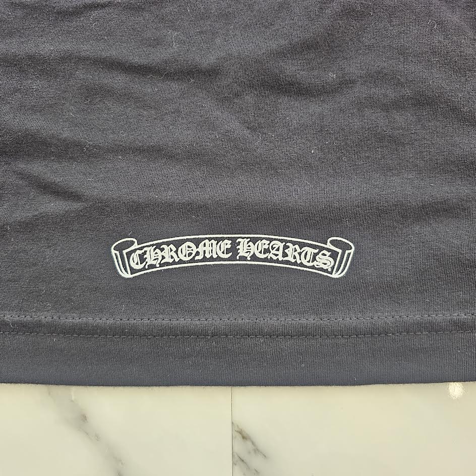 CHROME HEARTS Dagger Eye Chart Long Sleeve Tee Size XXL クロムハーツ ダガー アイチャート ロングスリーブ Tシャツ サイズXXL