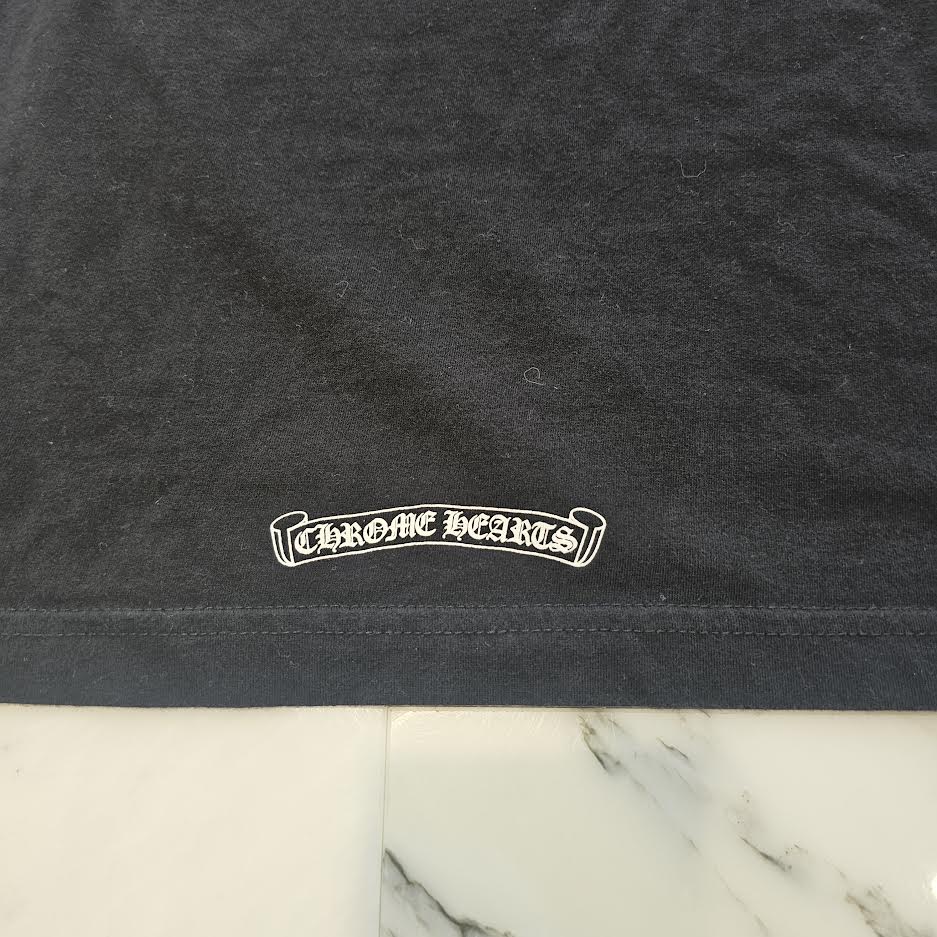 CHROME HEARTS Back Arch USA Logo Long Sleeve Tee Size XS クロムハーツ バックアーチ USA ロゴ ロングスリーブTシャツ サイズXS