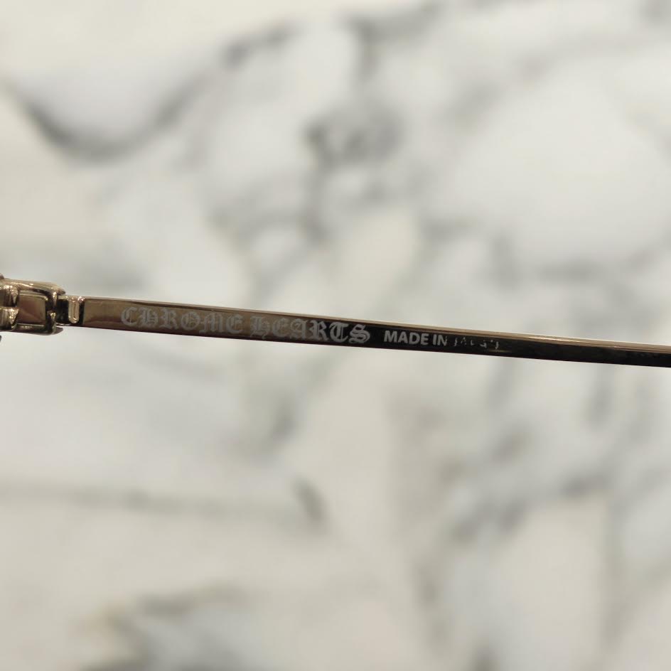 CHROME HEARTS SHAGASS Sunglasses "BLK/DARK BROWN/GOLD" クロムハーツ シャガース サングラス "ブラック/ダークブラウン/ゴールド"