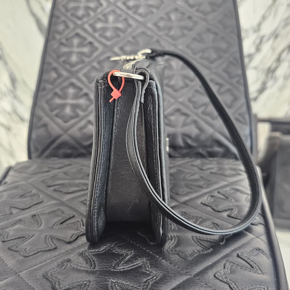 CHROME HEARTS The Night Leather Hand Bag クロムハーツ ザ・ナイト レザー ハンドバッグ