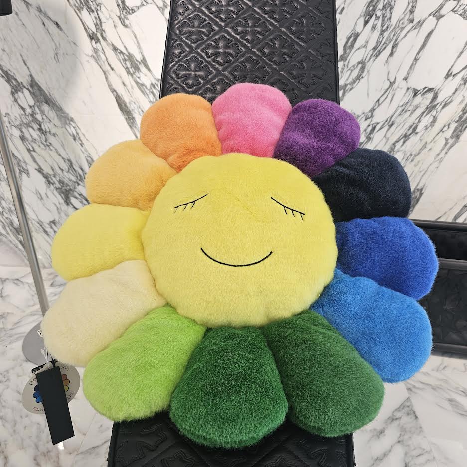 Takashi Murakami × Kaikai Kiki. 2019SS Flower Cushion 60cm 村上隆 × カイカイキキ フラワークッション 60cm
