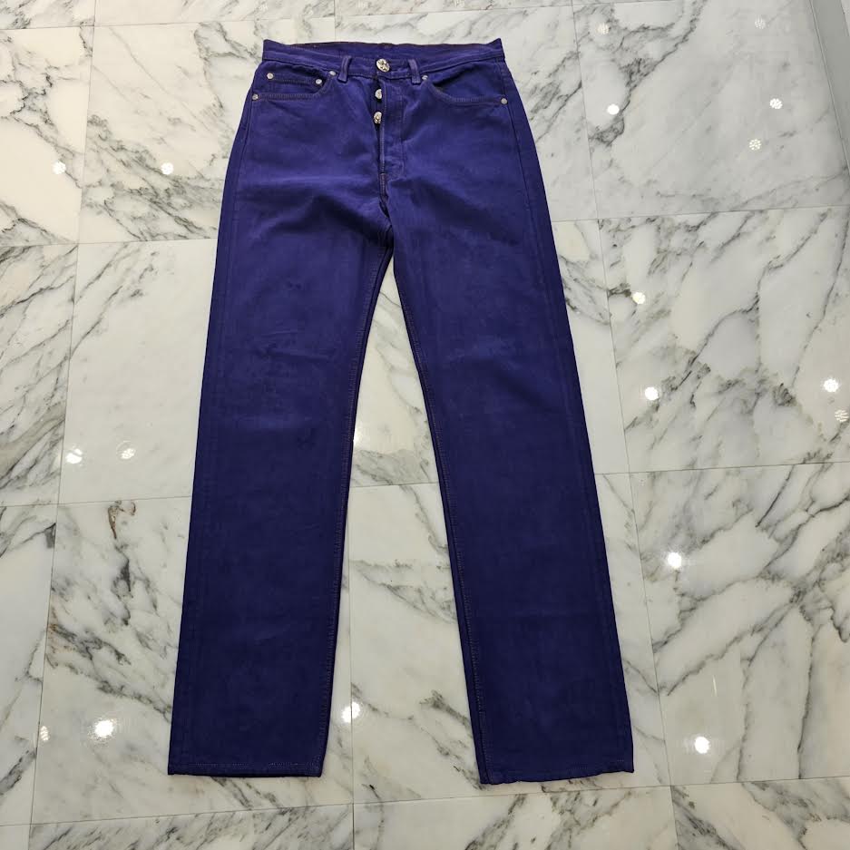 CHROME HEARTS Levi's Body VNTG Purple Cotton Pants Size 31 クロムハーツ リーバイスボディ ヴィンテージ パープル コットンパンツ サイズ31