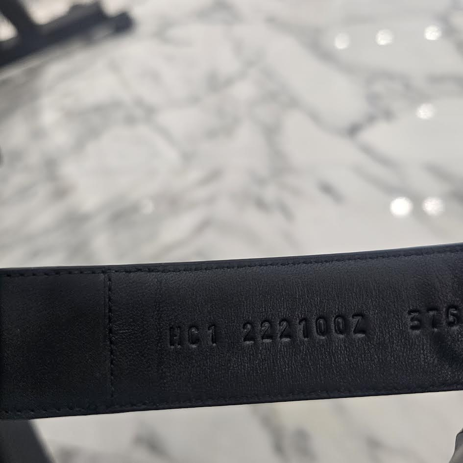 HERMES 2024SS Sandales "Femme Chypre" Noir H刻印 Size 375（24.5cm） エルメス サンダル "シプレ" ノアール サイズ375（24.5cm）