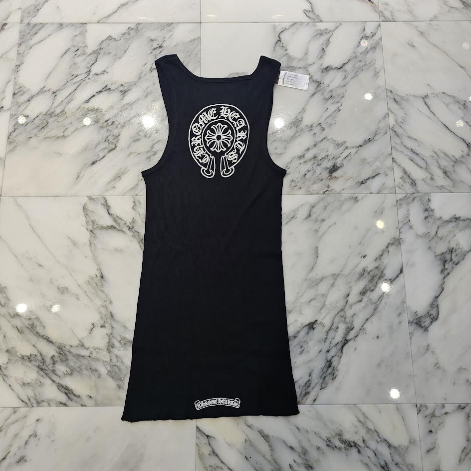 CHROME HEARTS Horseshoe Logo Tank Top Size S クロムハーツ
