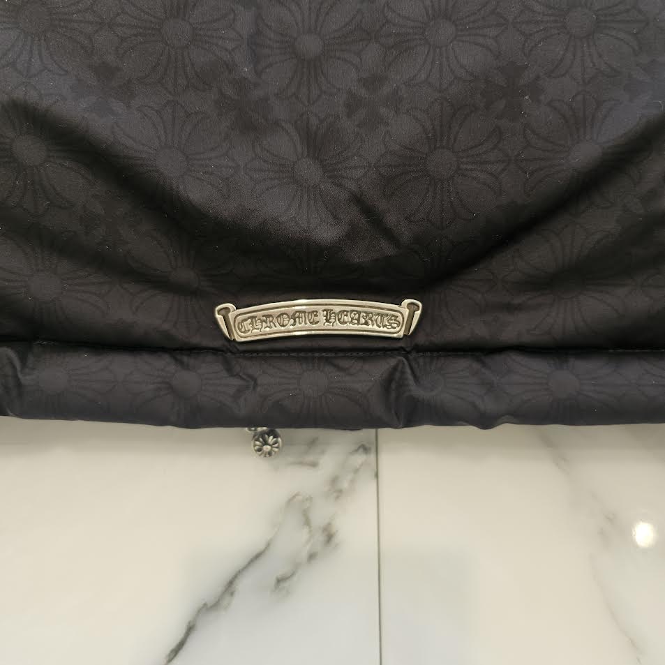 CHROME HEARTS CH Plus Stiff Down Vest Size L クロムハーツ CHプラス