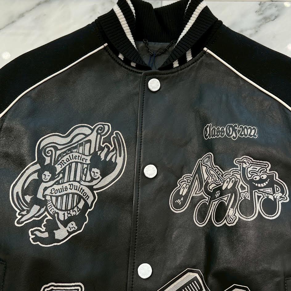 LOUIS VUITTON 2023SS Musical Versity Blouson Jacket 1AAUYY Size 46