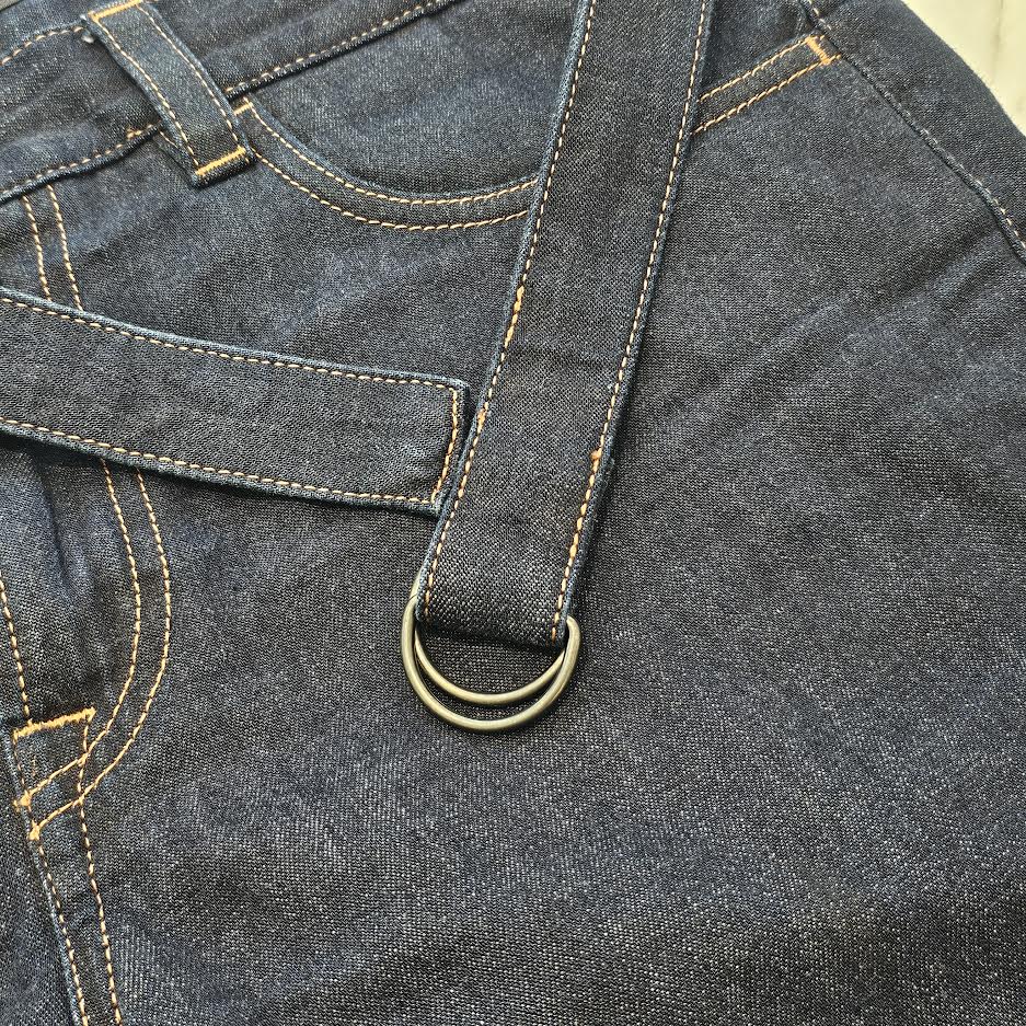 PRADA 2017SS Back Pocket Embroidery Denim Shorts GEP247 S181 1MS5 Size 29 プラダ バックポケット刺繍 デニムショーツ サイズ29