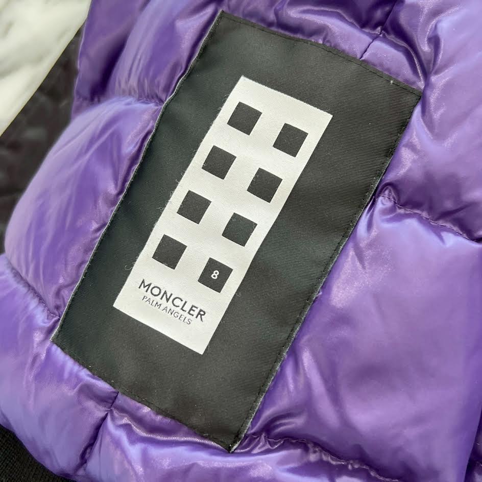 MONCLER × Palm Angels 2019AW Moncler Genius 8 AXL Bomber Down Jacket E209L4130200 539K2 Size 2 モンクレール × パームエンジェルス モンクレールジーニアス8 AXL ボンバー ダウンジャケット サイズ2