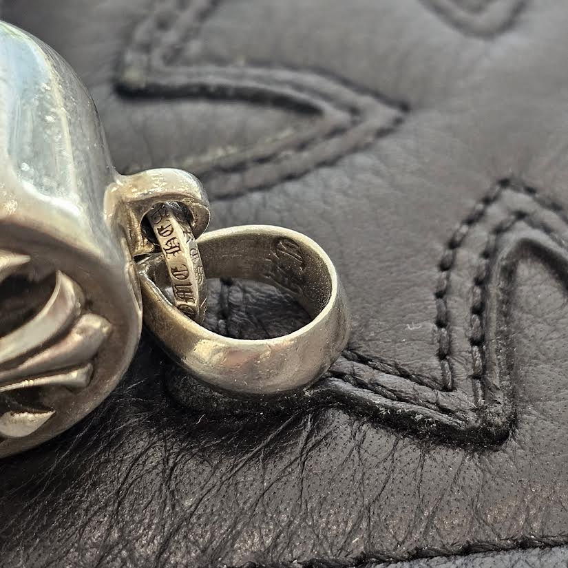 CHROME HEARTS CH Plus Large Whistle With Bail Pendant Top クロムハーツ CHプラス ラージ ホイッスル ウィズベイル ペンダントトップ シルバー925