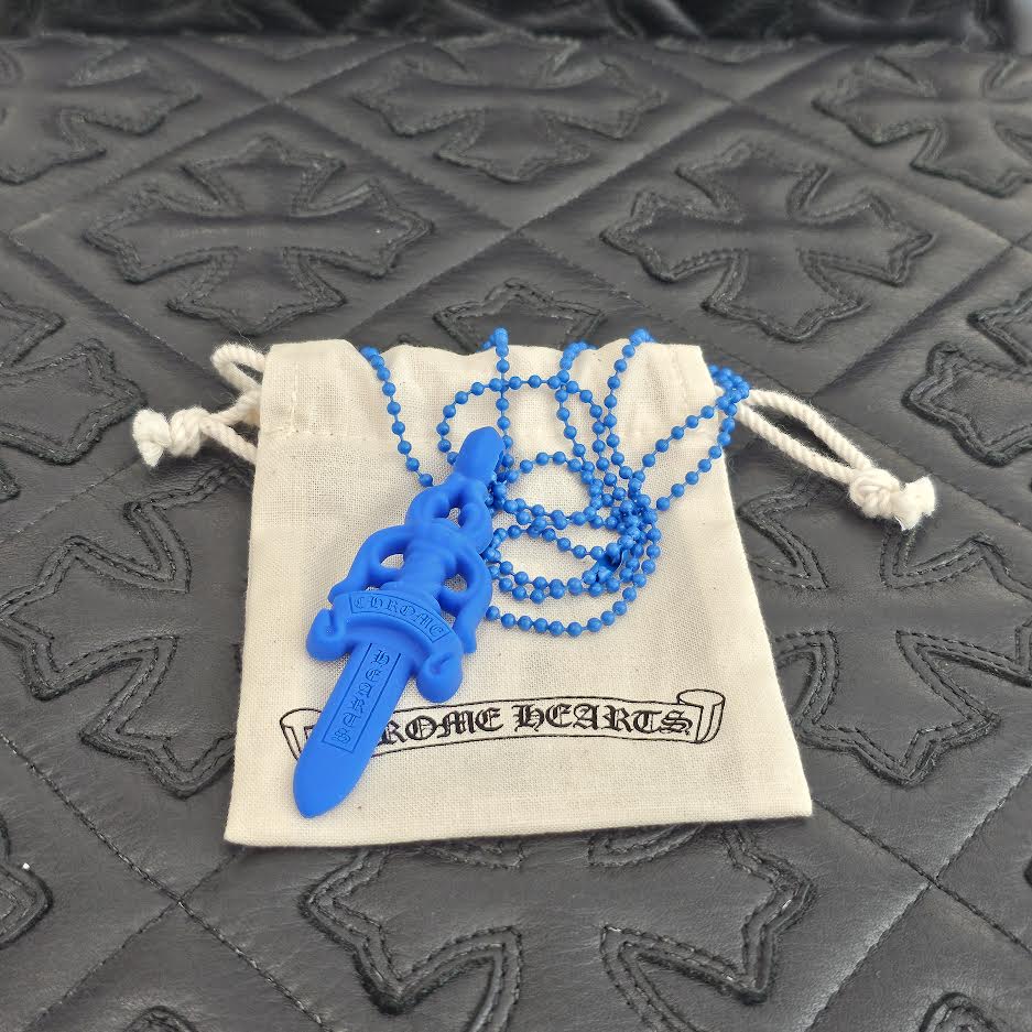 CHROME HEARTS Large Dagger Silicon Rubber Necklace クロムハーツ ラージ ダガー シリコンラバー ネックレス