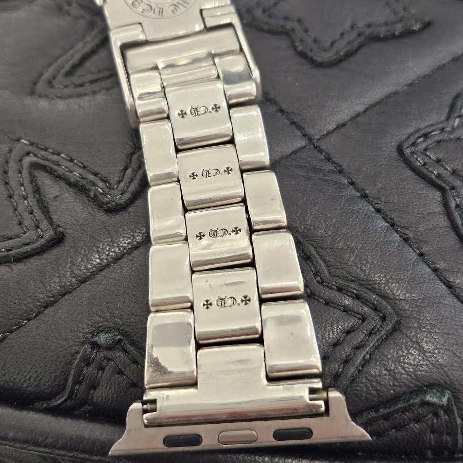 CHROME HEARTS FLAT APL 40MM CH PLS MEN Apple Watch Band クロム