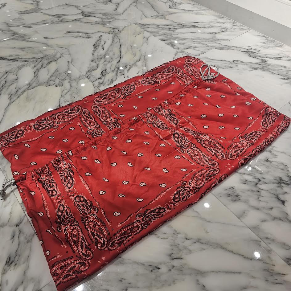 THE WORLD IS YOURS Paisley All Over Pattern Handbag ザ ワールド イズ ユアーズ ペイズリー総柄 ハンドバッグ