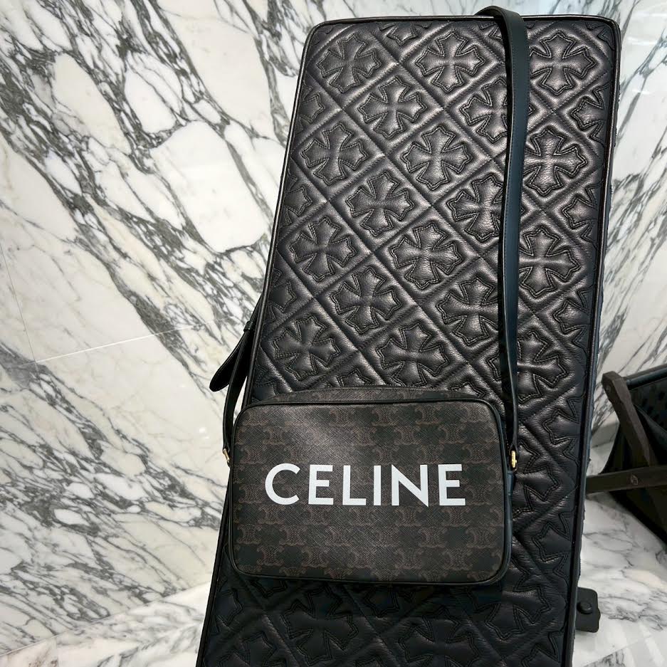 CELINE Medium Messenger Bag / Triomphe Canvas 194502CIM セリーヌ ミディアム メッセンジャーバッグ / トリオンフキャンバス