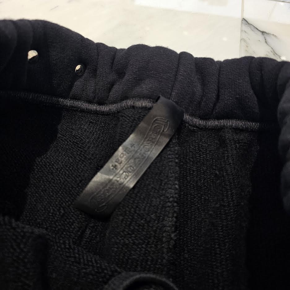 CHROME HEARTS 2025SS Y NOT CH Applique Embroidery Sweat Half Pants Size L クロムハーツ ワイノット CHアップリケ刺繡 スウェット ハーフパンツ サイズL