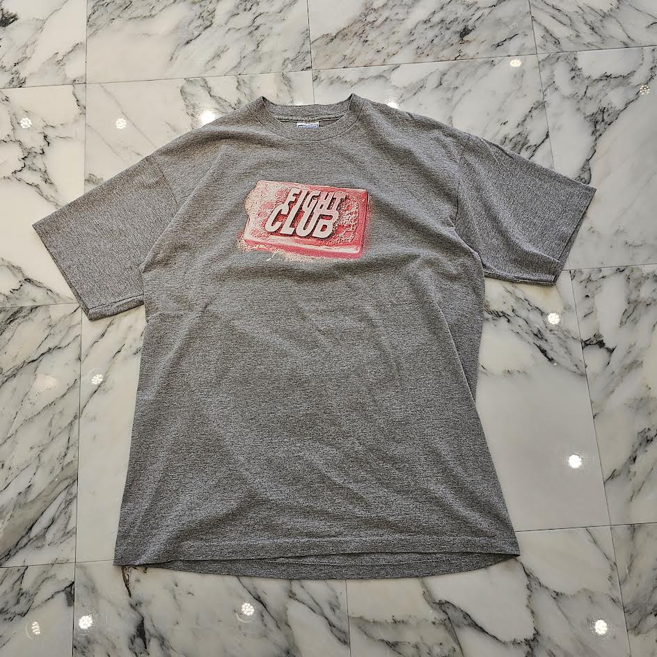 Vintage 90's Fight Club "Mischief Mayhem Soap" All Sport S/S Tee Size XL 90's ファイトクラブ "ミスチーフ メイヘム ソープ" オールスポーツ社製 Tシャツ サイズXL