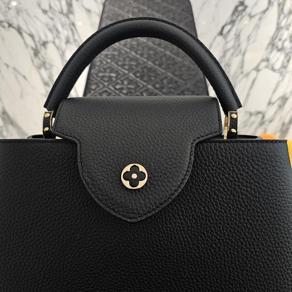 LOUIS VUITTON × Takashi Murakami 2025SS Capucines MM "Noir" M13878 ルイヴィトン × 村上隆 カプシーヌ MM "ノワール"