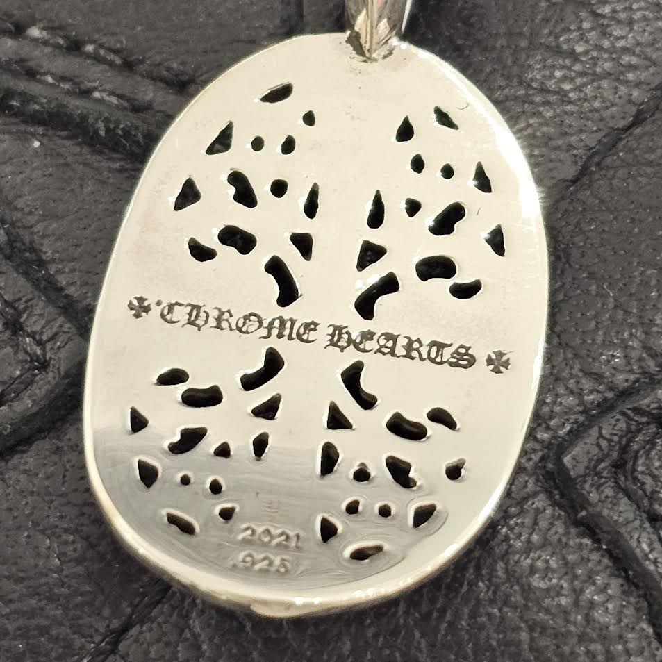 CHROME HEARTS Classic Oval Cross Pendent Top クロムハ―ツ クラシックオーバル クロス ペンダントトップ