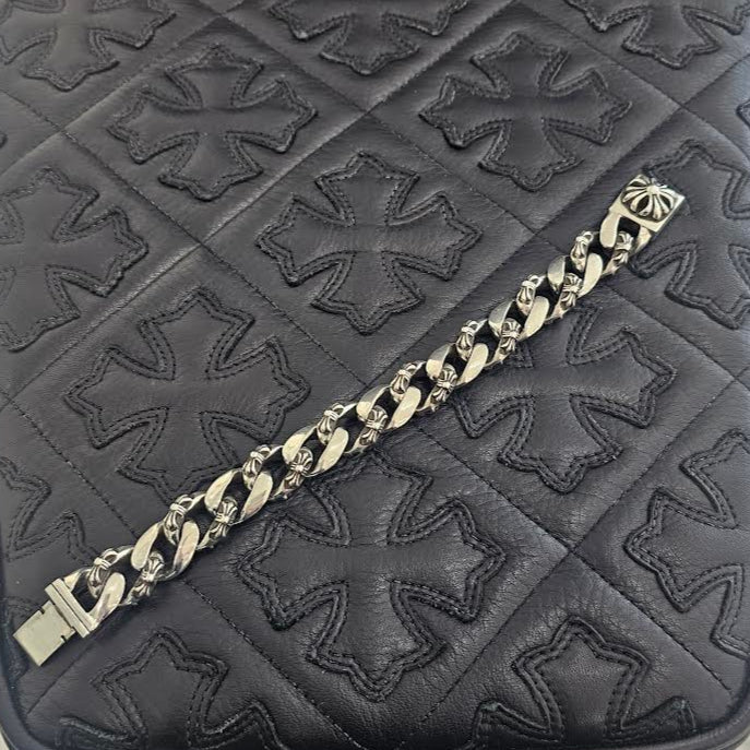 CHROME HEARTS CH Plus Fancy Chain Bracelet 15 LINK クロムハ―ツ CHプラス ファンシーチェーン ブレスレット 15LINK