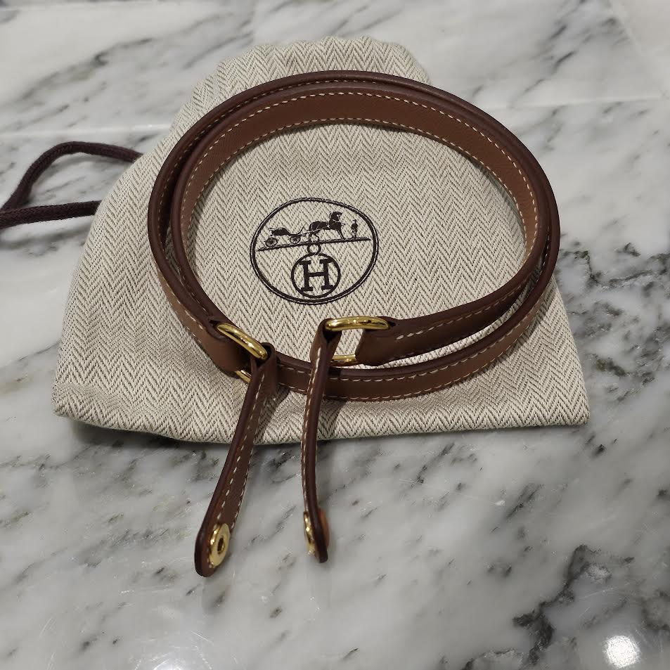 HERMES Kelly "Elan" Brown/Gold Shoulder Bag B刻印 エルメス ケリー "エラン" ブラウン/ゴールド ショルダーバッグ B刻印