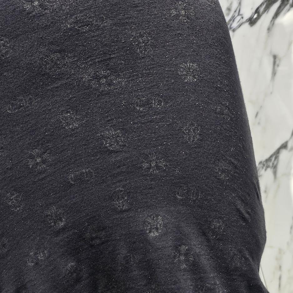 CHROME HEARTS Multi Cross Logo Print Long Camisole Size S クロムハーツ マルチクロス ロゴプリント ロングキャミソール サイズS