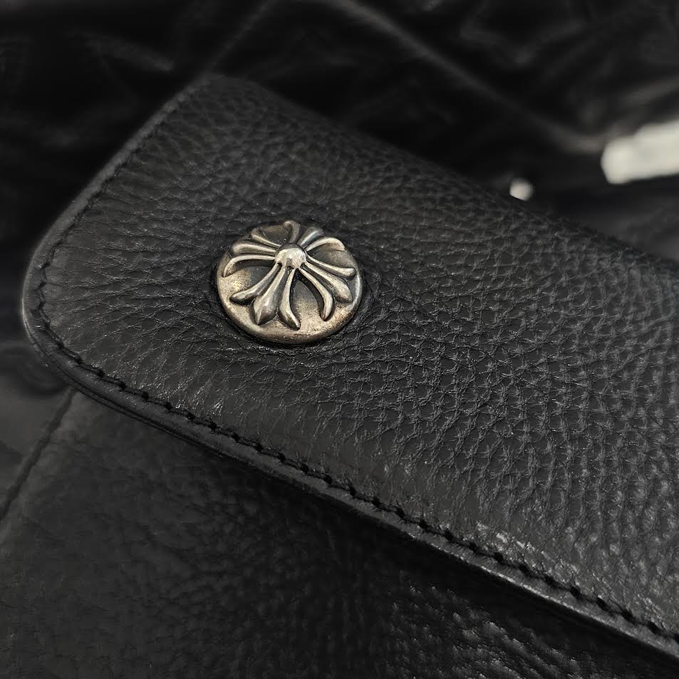CHROME HEARTS Wave Cross Ball Wallet クロムハーツ ウェーブ クロスボール ウォレット