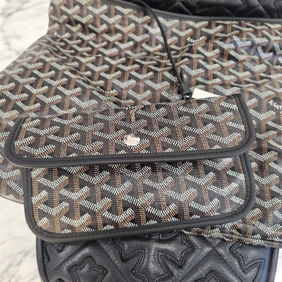 GOYARD Boheme Hobo Leather Bag PM BOHEMEPMLTY01CL01P ゴヤール ボエム ホーボーバッグ レザーバッグ PM