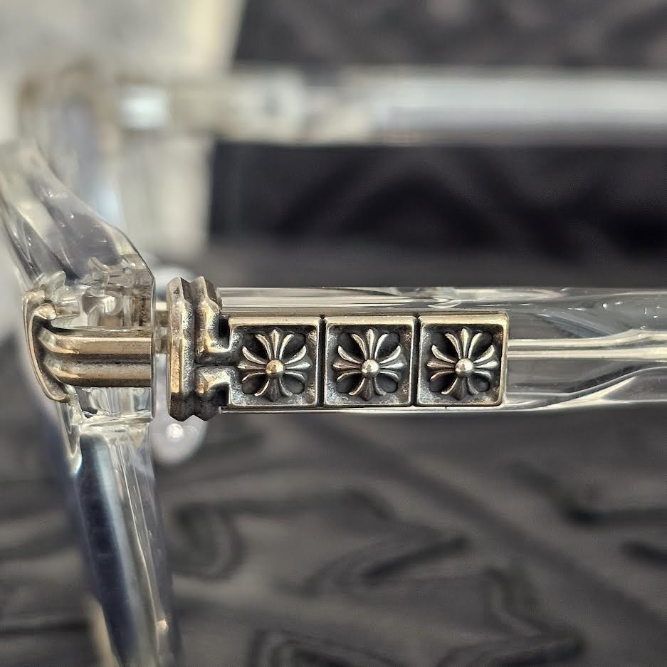 CHROME HEARTS SMOKE SHOW - A Clear Sunglasses Size 52□21-153 クロムハーツ スモークショー-A クリア サングラス サイズ52□21-153