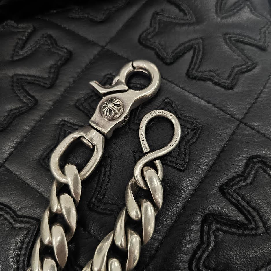 CHROME HEARTS 1CLIP CLASSIC Short WALLET CHAIN クロムハーツ 1クリップ クラシック ショート ウォレットチェーン シルバー925
