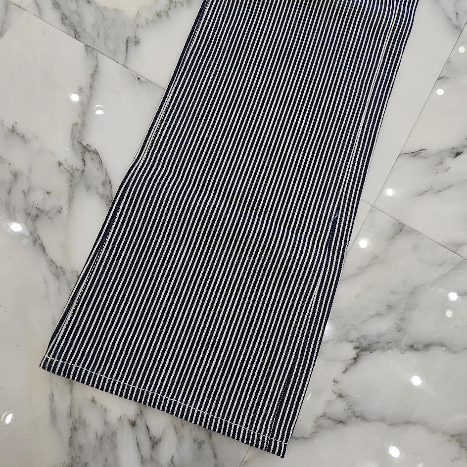 CELINE 2020SS Hickory Stripe Denim Flared Pants Size 28 セリーヌ ヒッコリー ストライプ デニム フレアパンツ サイズ28