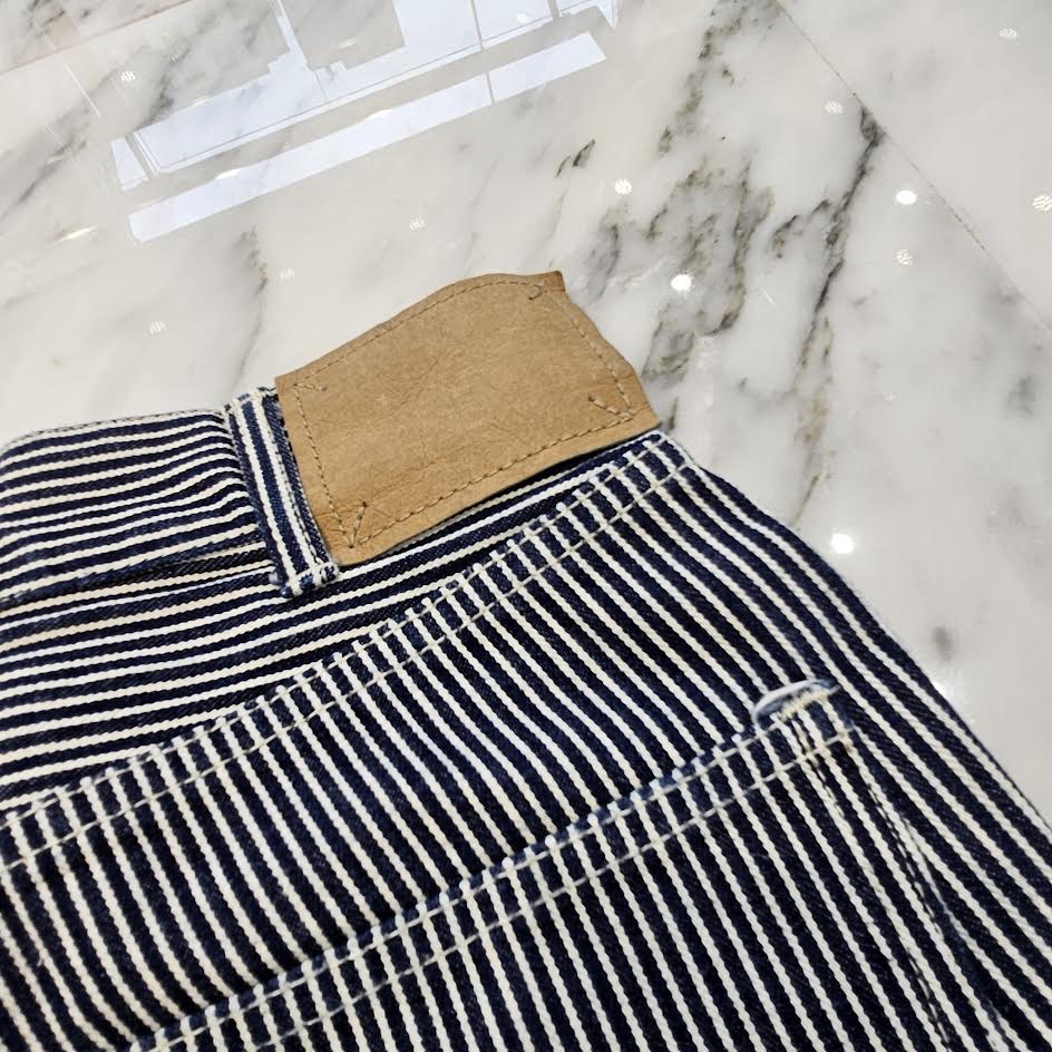 CELINE 2020SS Hickory Stripe Denim Flared Pants Size 28 セリーヌ