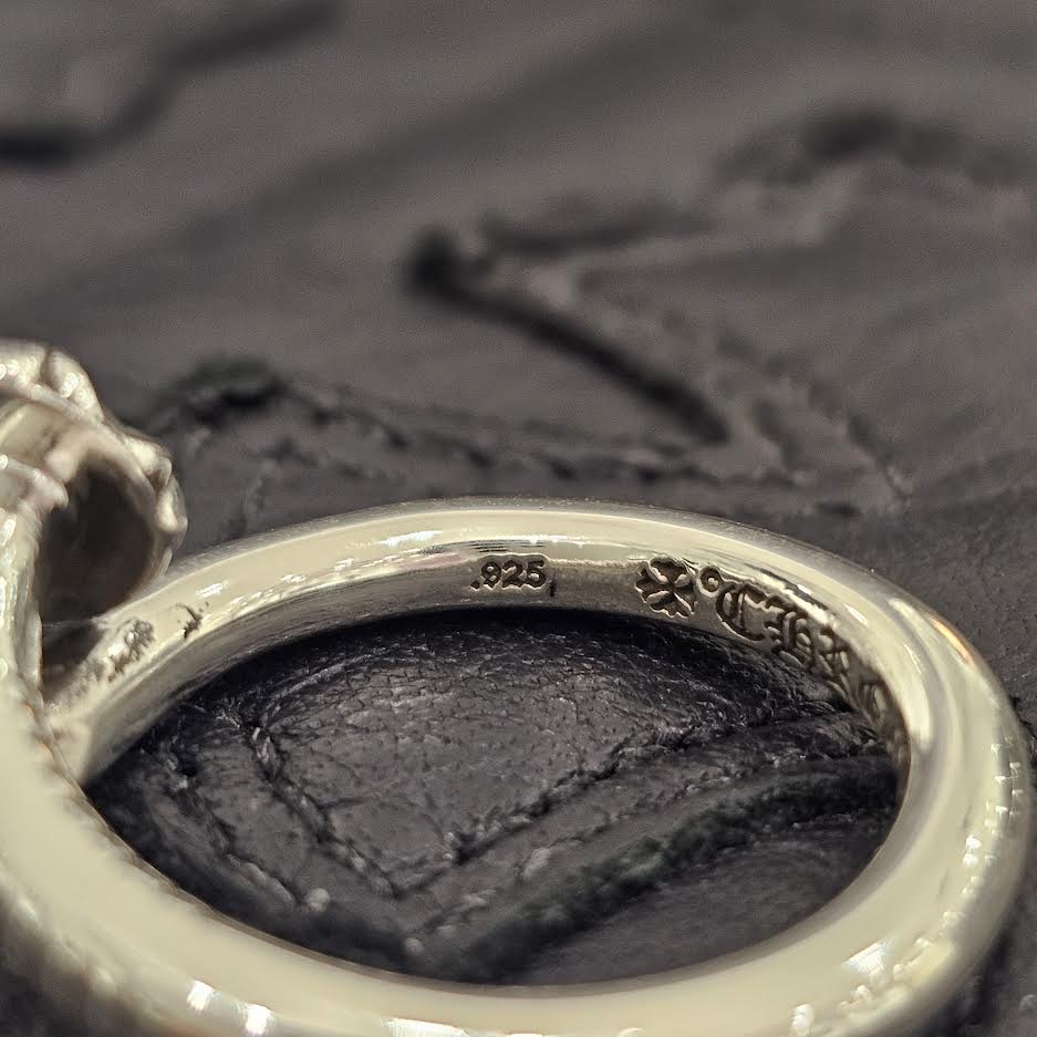 CHROME HEARTS Nail Cross Ball Ring Size 13号 クロムハーツ ネイル クロスボール リング サイズ13号