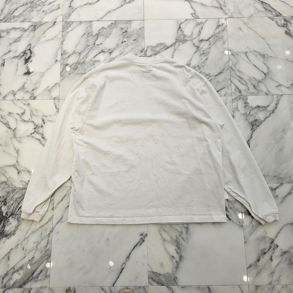 VETMENTS 2022SS Logo Label Crew Neck Sweat Long Sleeve T-Shirt UE52TR280W Size S ヴェトモン ロゴラベル クルーネック スウェット ロングスリーブ Tシャツ サイズS