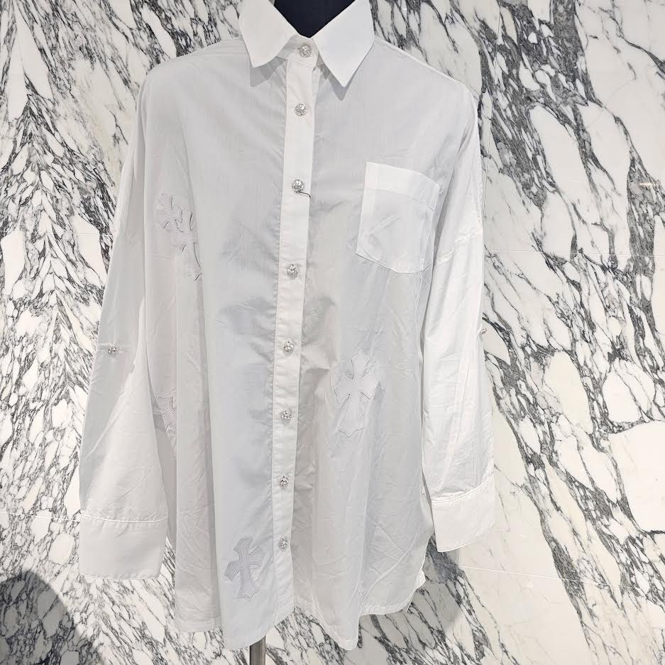 CHROME HEARTS Y NOT Mahal Kita Shirt Size S クロムハーツ ワイノット マハルキタシャツ サイズS