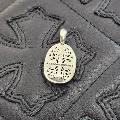 CHROME HEARTS Classic Oval Cross Pendant Top クロムハーツ
