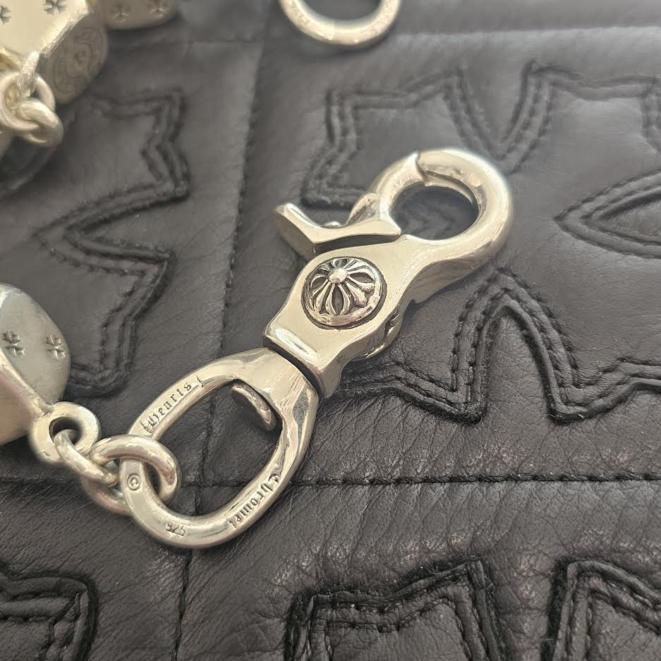クロムハーツ CHROME HEARTS 1 CLIP DICE Wallet Chain 11 LINKS クロムハーツ