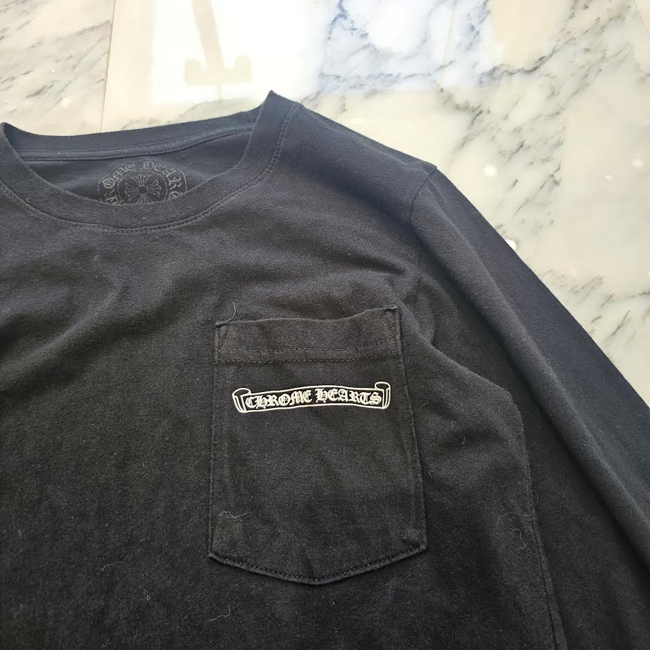 CHROME HEARTS Back Arch USA Logo Long Sleeve Tee Size XS クロムハーツ バックアーチ USA ロゴ ロングスリーブTシャツ サイズXS
