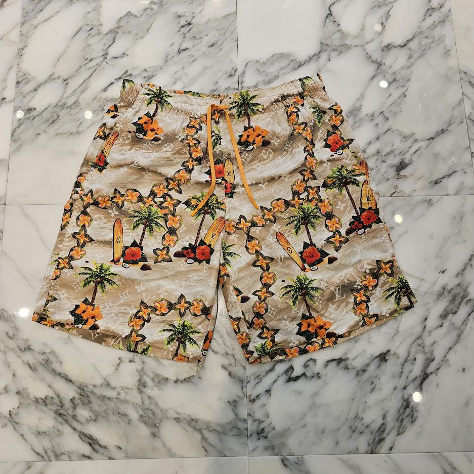 LOUIS VUITTON 2024AW Monogram Nylon Shorts 1AFRNN Size S ルイヴィトン モノグラム ナイロン ショーツ サイズS