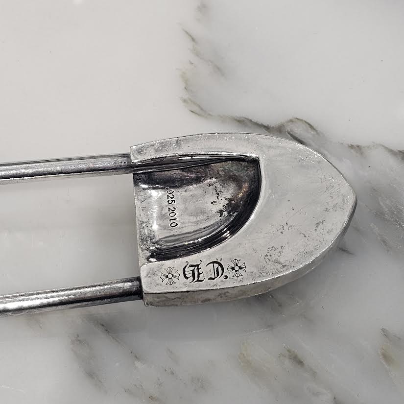 CHROME HEARTS BSFlare Extra Large Safety Pin クロムハーツ BSフレア エクストララージ セーフティピン