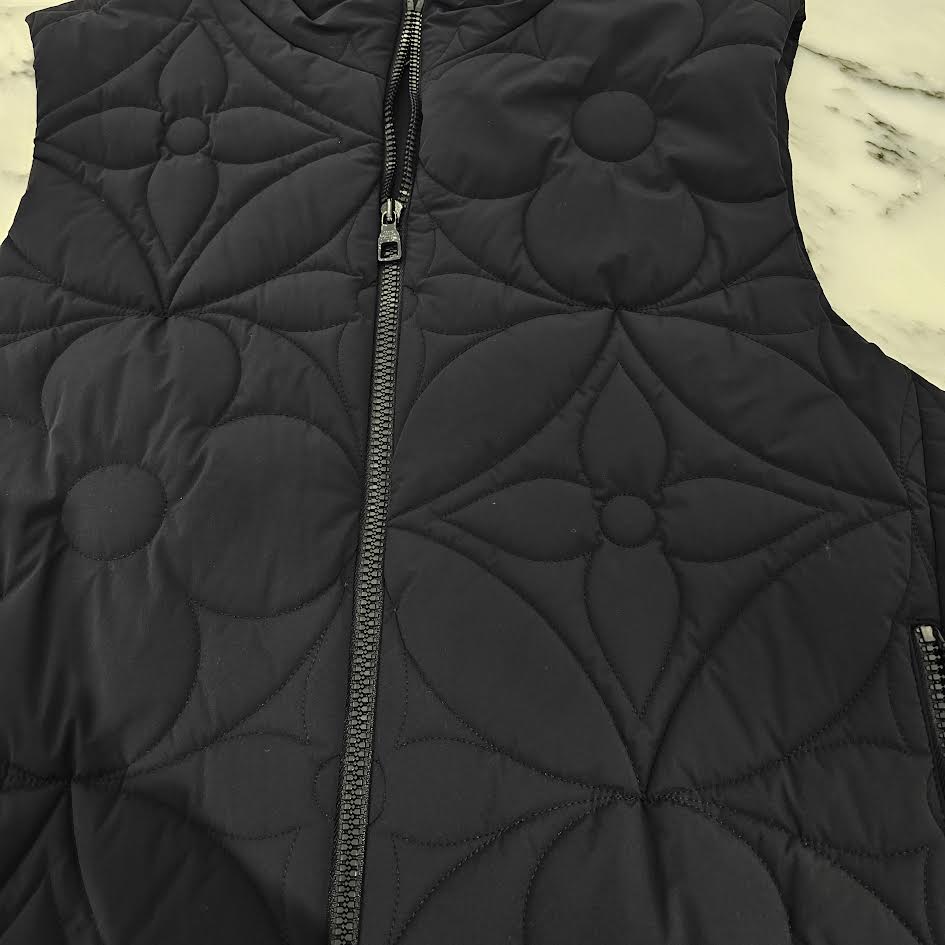 LOUIS VUITTON 2022SS LVSE Padded Monogram Flower Gilet ルイヴィトン LVSE パデット モノグラム フラワージレ ベスト