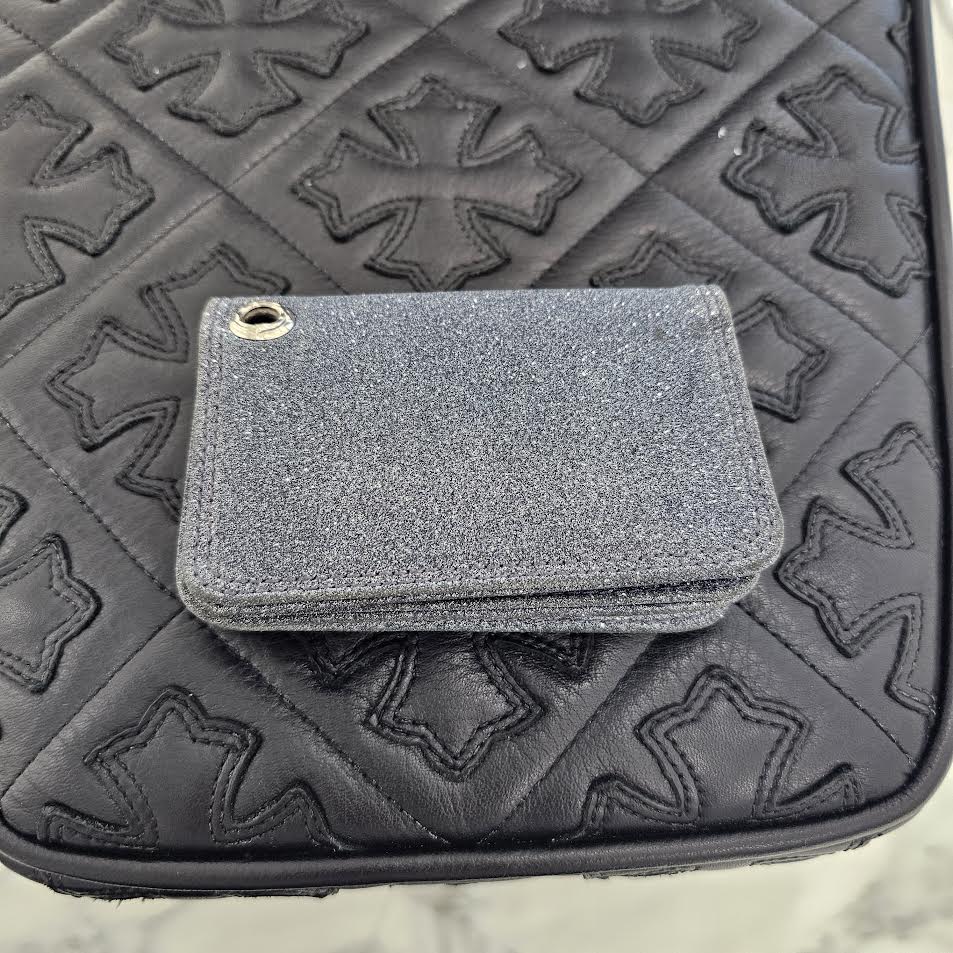 CHROME HEARTS Glitter Leather Card Case #2 クロムハ―ツグリッター レザー カードケース #2