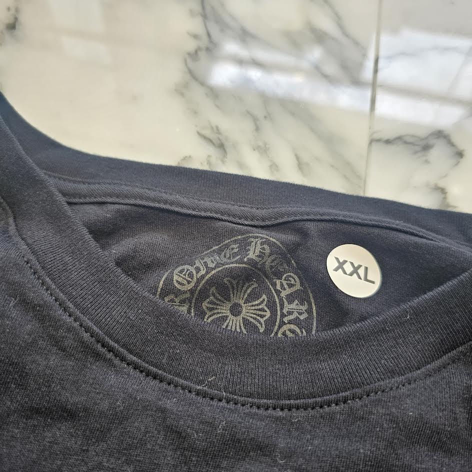 CHROME HEARTS Honolulu Limited Floral Cross Horseshoe Long Sleeve Tee Size XXL クロムハーツ ホノルル限定 フローラルクロス ホースシュー ロングスリーブ Tシャツ サイズXXL