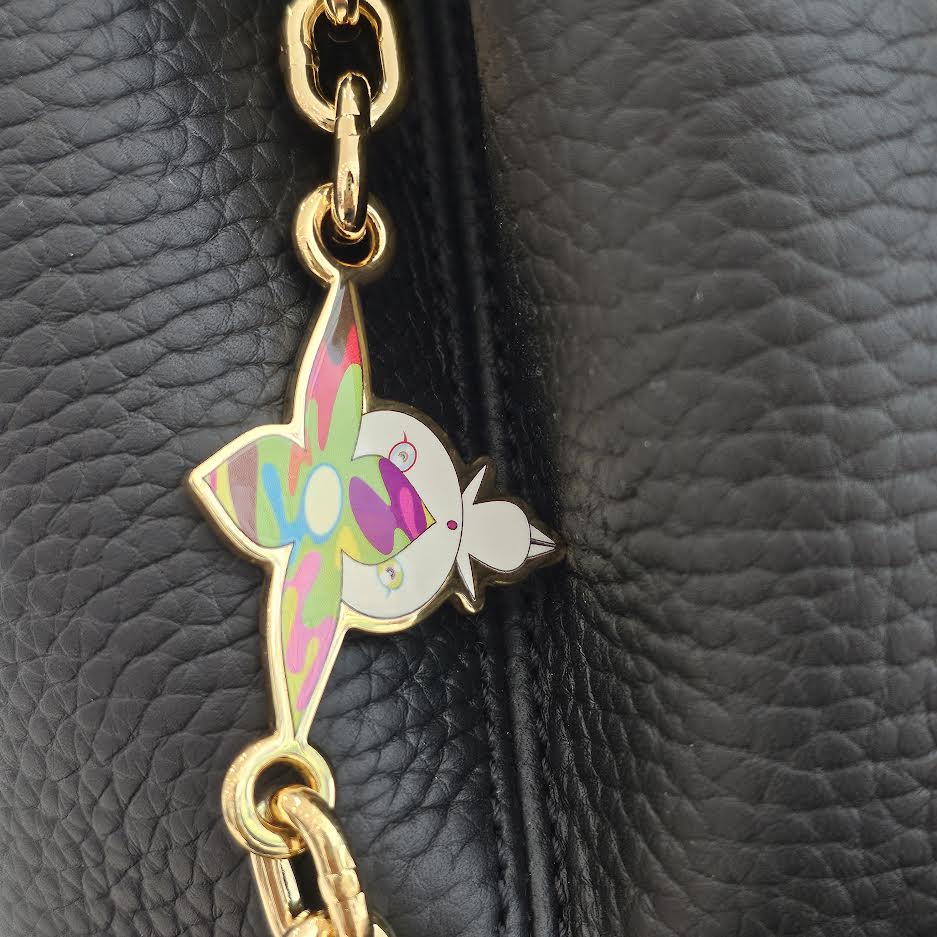 LOUIS VUITTON × Takashi Murakami 2025SS Capucines MM "Noir" M13878 ルイヴィトン × 村上隆 カプシーヌ MM "ノワール"