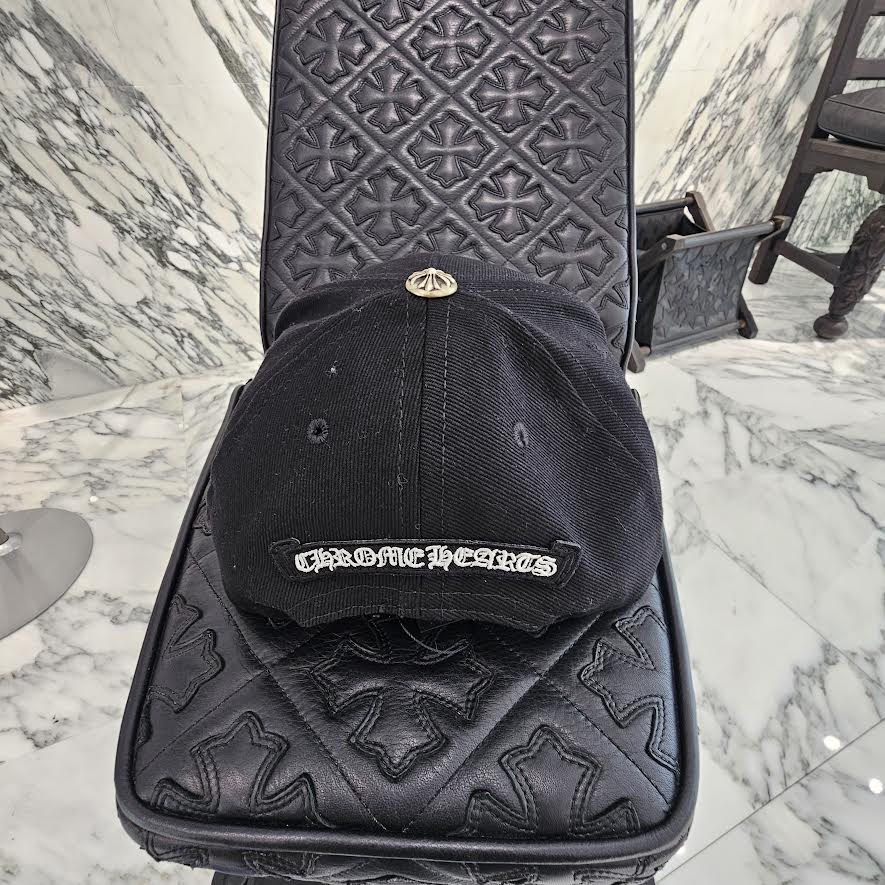 CHROME HEARTS Scroll Label Logo Embroidery Cap Size ONE SIZE（53-60） クロムハーツ スクロールラベルロゴ 刺繍 キャップ サイズONE SIZE（53-60）