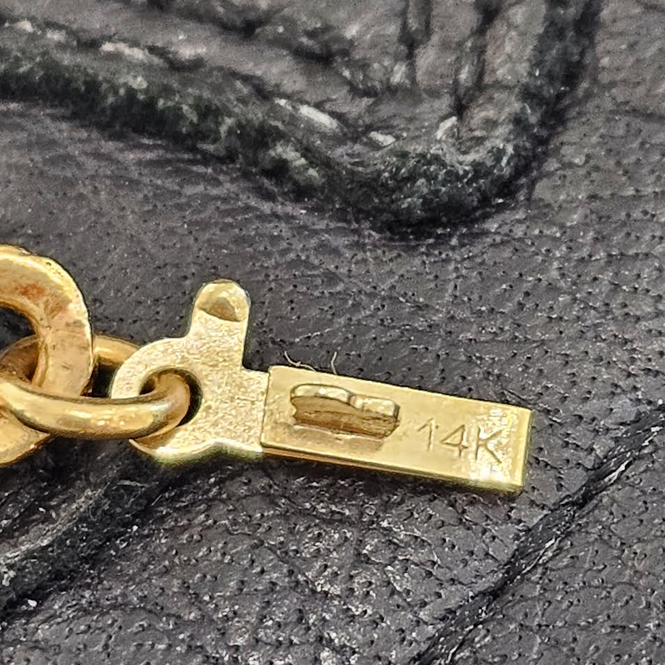 CHROME HEARTS 22K Paper Chain Necklace 18 Inch クロムハ―ツ 22K ペーパーチェーン ネックレス サイズ18インチ