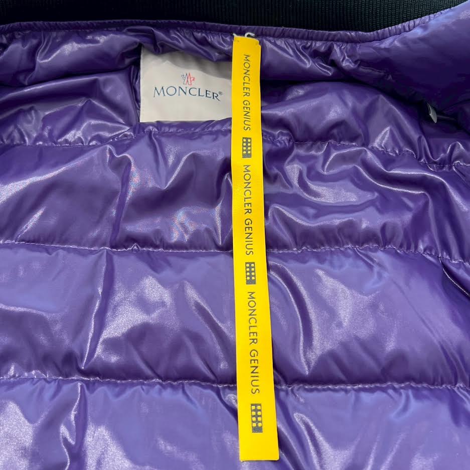 MONCLER × Palm Angels 2019AW Moncler Genius 8 AXL Bomber Down Jacket E209L4130200 539K2 Size 2 モンクレール × パームエンジェルス モンクレールジーニアス8 AXL ボンバー ダウンジャケット サイズ2