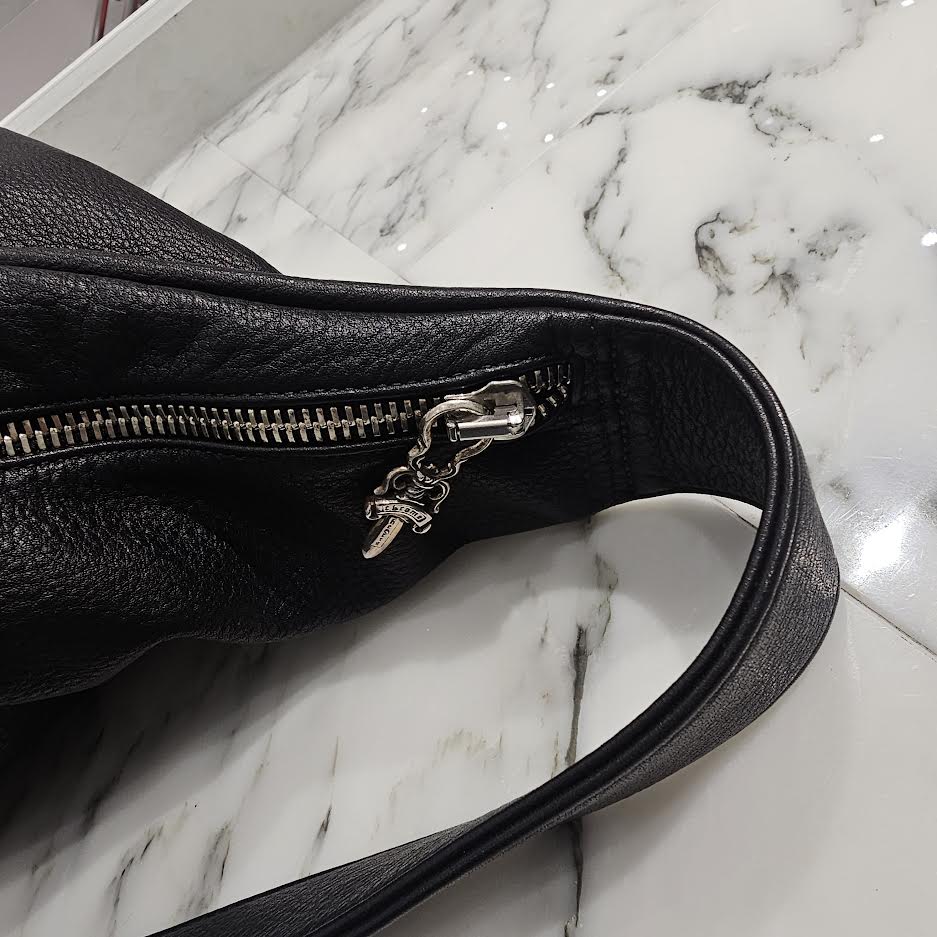 CHROME HEARTS SNAT PACK Leather Shoulder Bag Extra Large クロムハーツ スナットパック レザー ショルダーバッグ エクストララージ