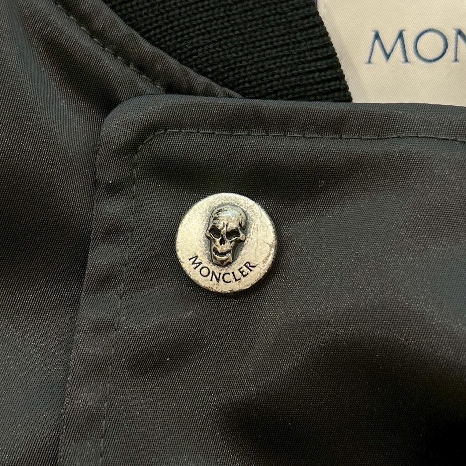 MONCLER × Palm Angels 2019AW Moncler Genius 8 AXL Bomber Down Jacket E209L4130200 539K2 Size 2 モンクレール × パームエンジェルス モンクレールジーニアス8 AXL ボンバー ダウンジャケット サイズ2