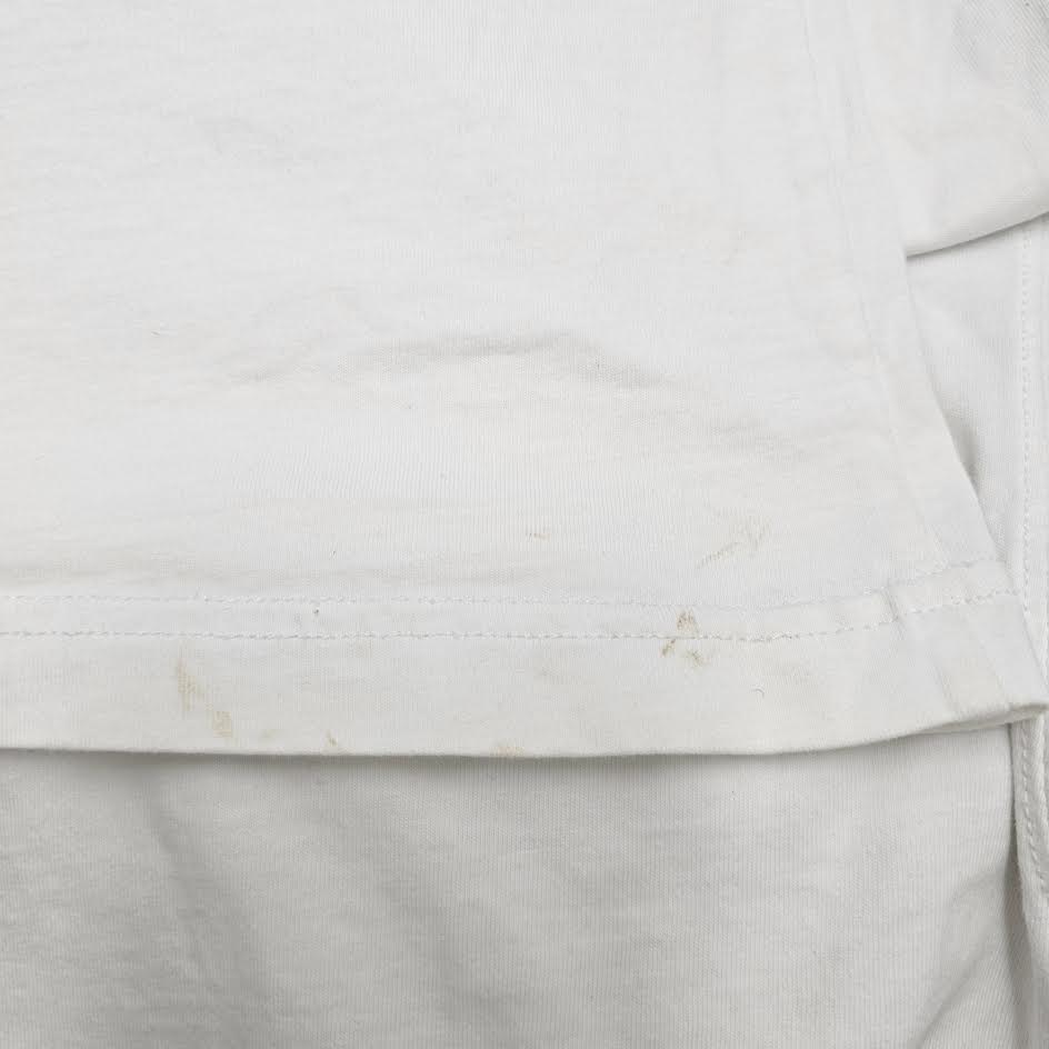 VETMENTS 2021SS Logo Print Back Patch T-Shirt UES1TR540W Size XL ヴェトモン ロゴプリント バックパッチ Tシャツ サイズXL